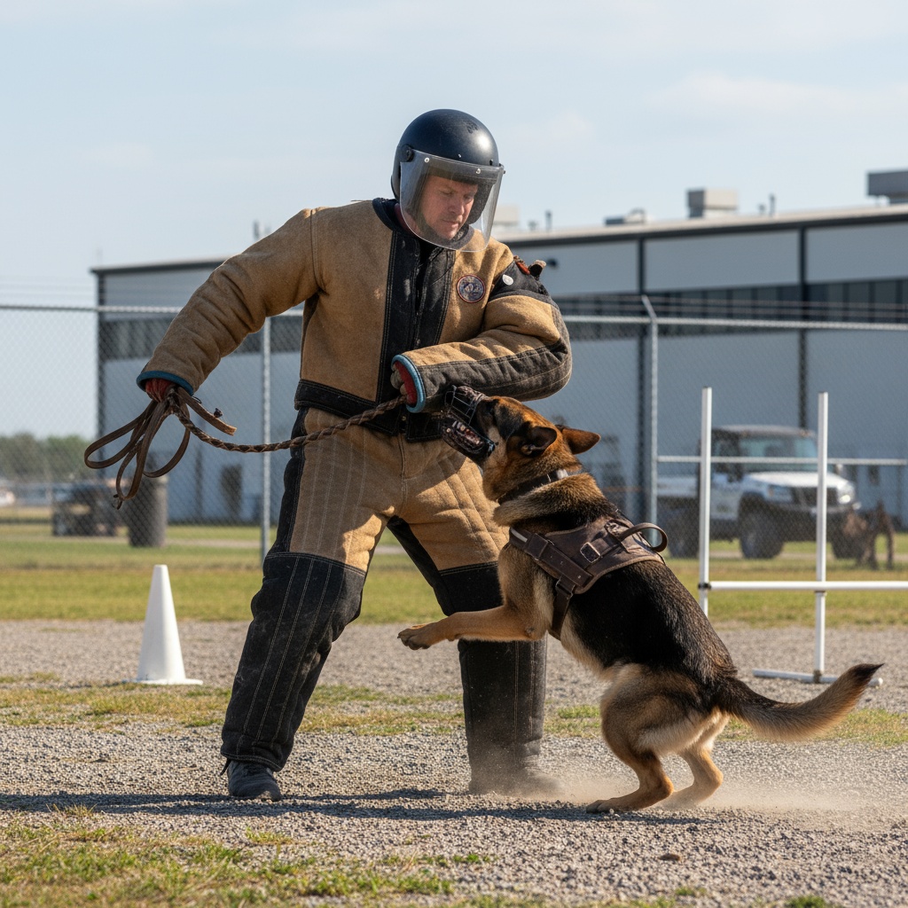 dog attack training