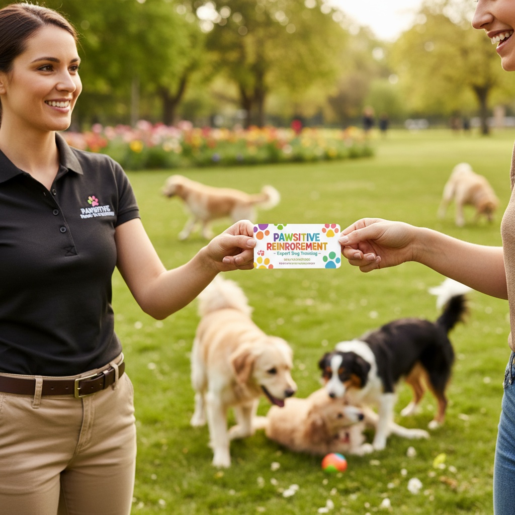 dog training business cards