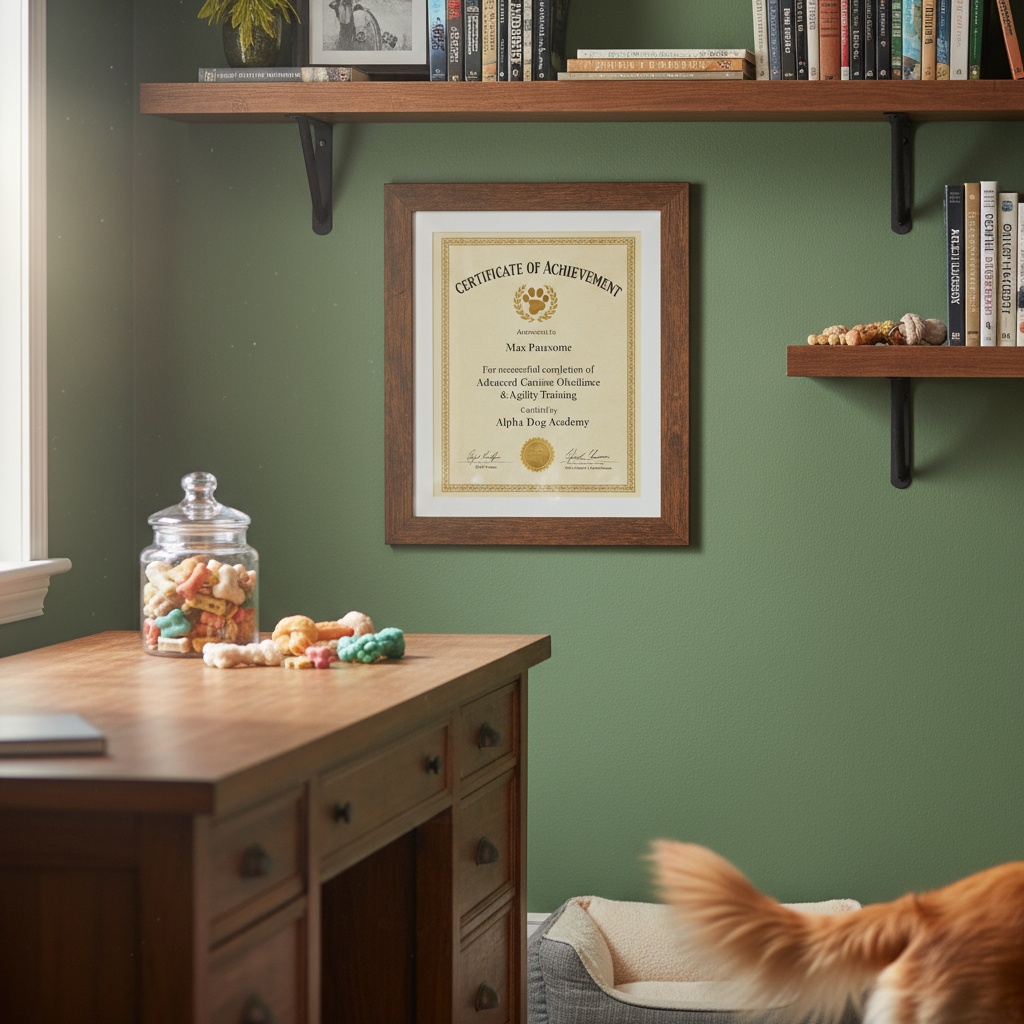 dog training certificate