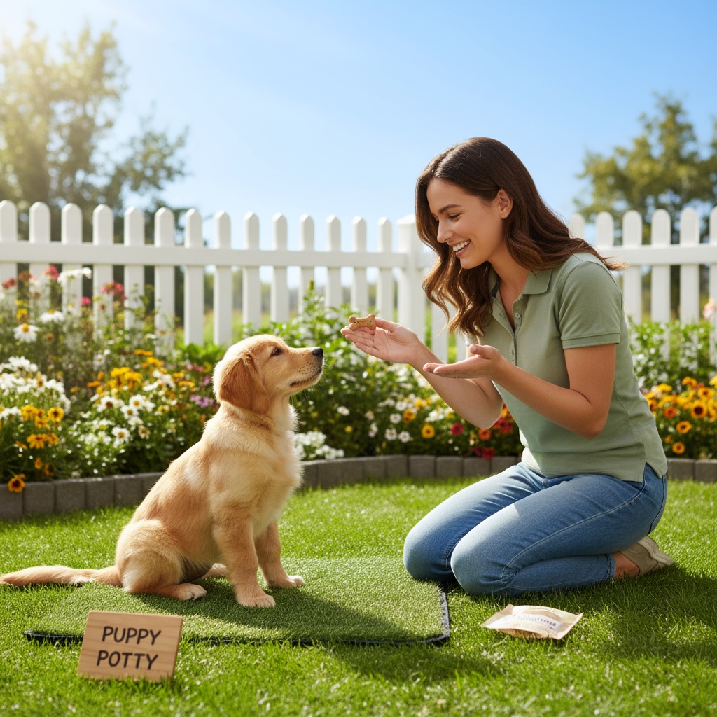 house training a puppy
