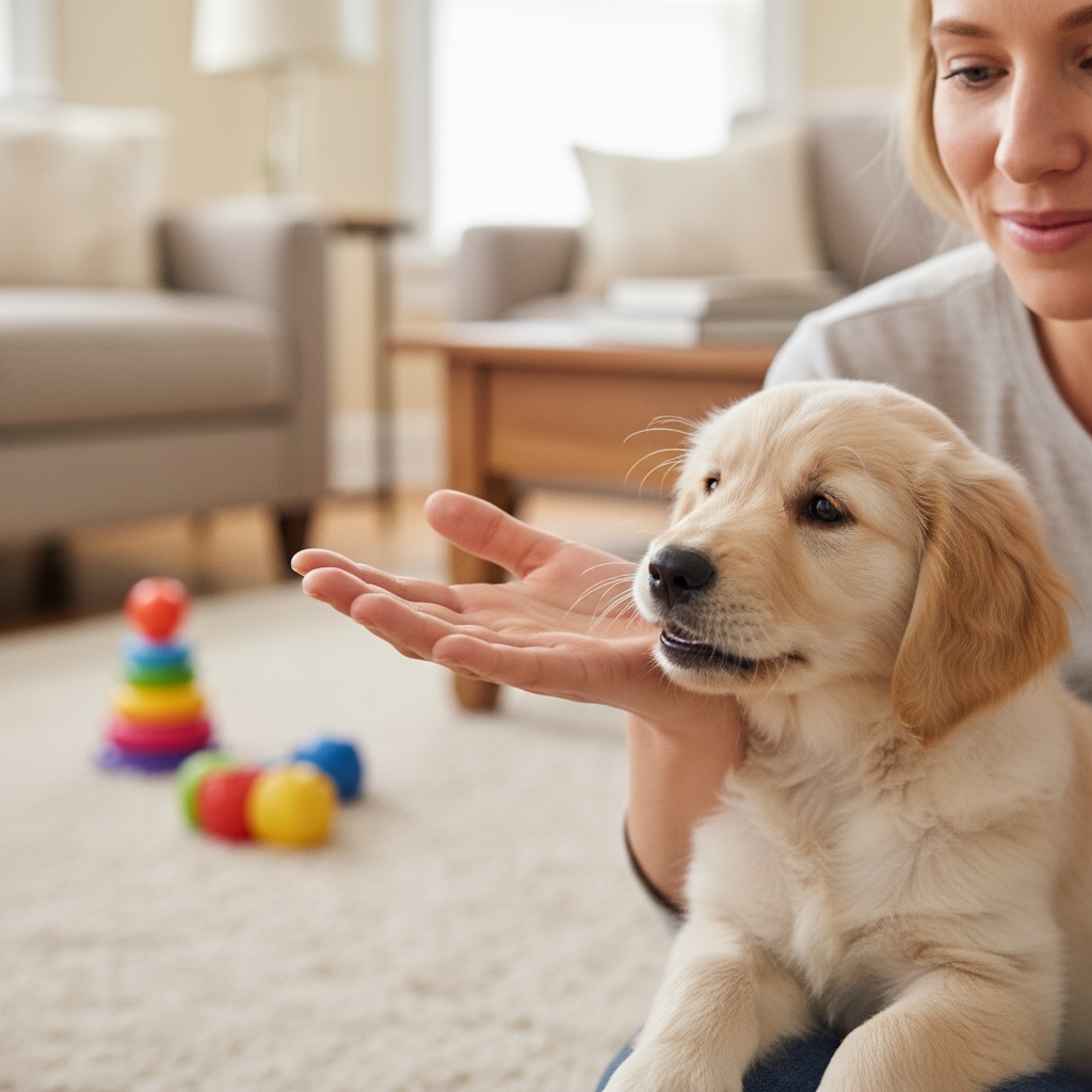 how to get a puppy to stop biting