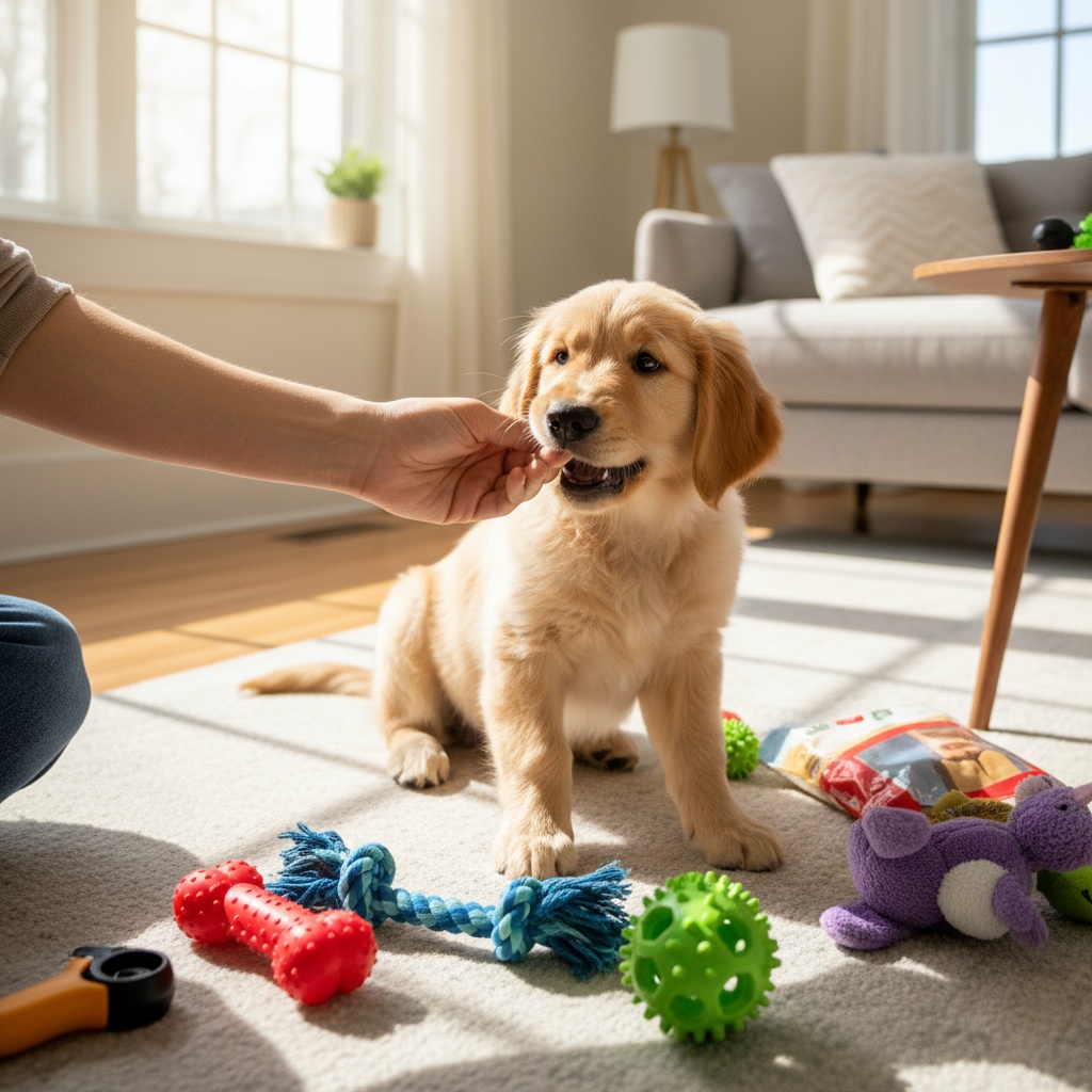 how to get my puppy to stop biting