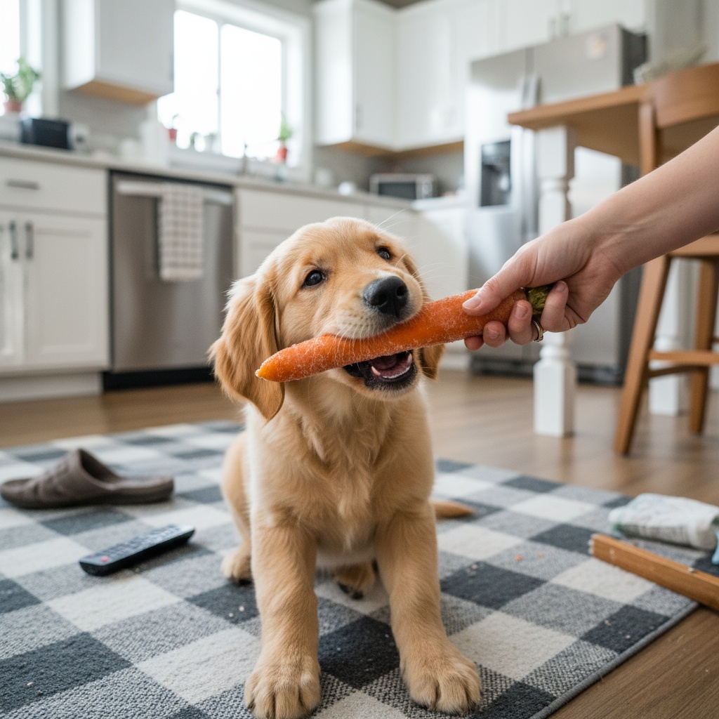 how to get puppy to stop biting