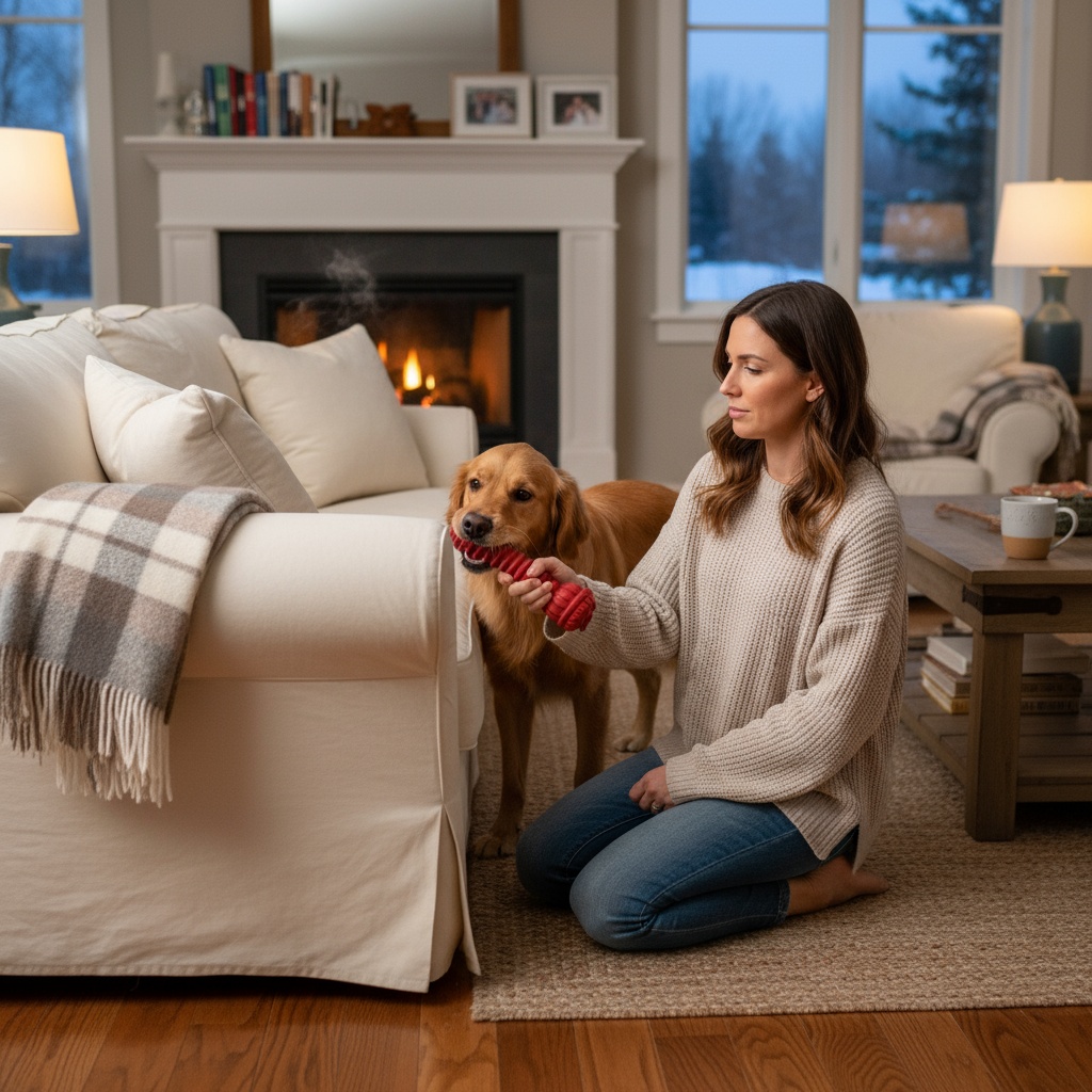 how to stop a dog from chewing