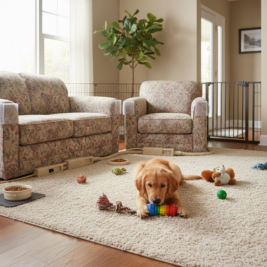 how to stop a puppy from chewing