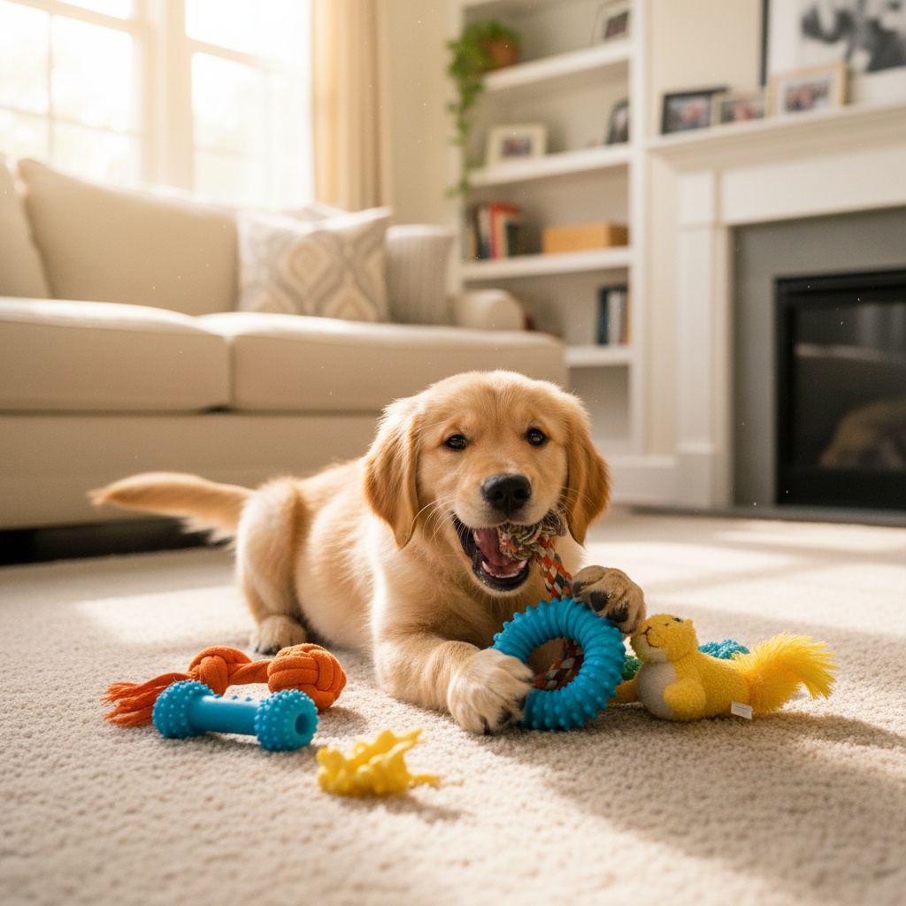 how to stop puppy chewing
