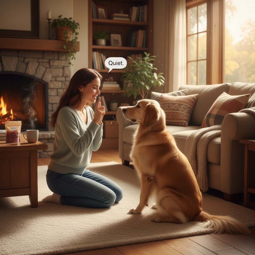 how to train your dog not to bark