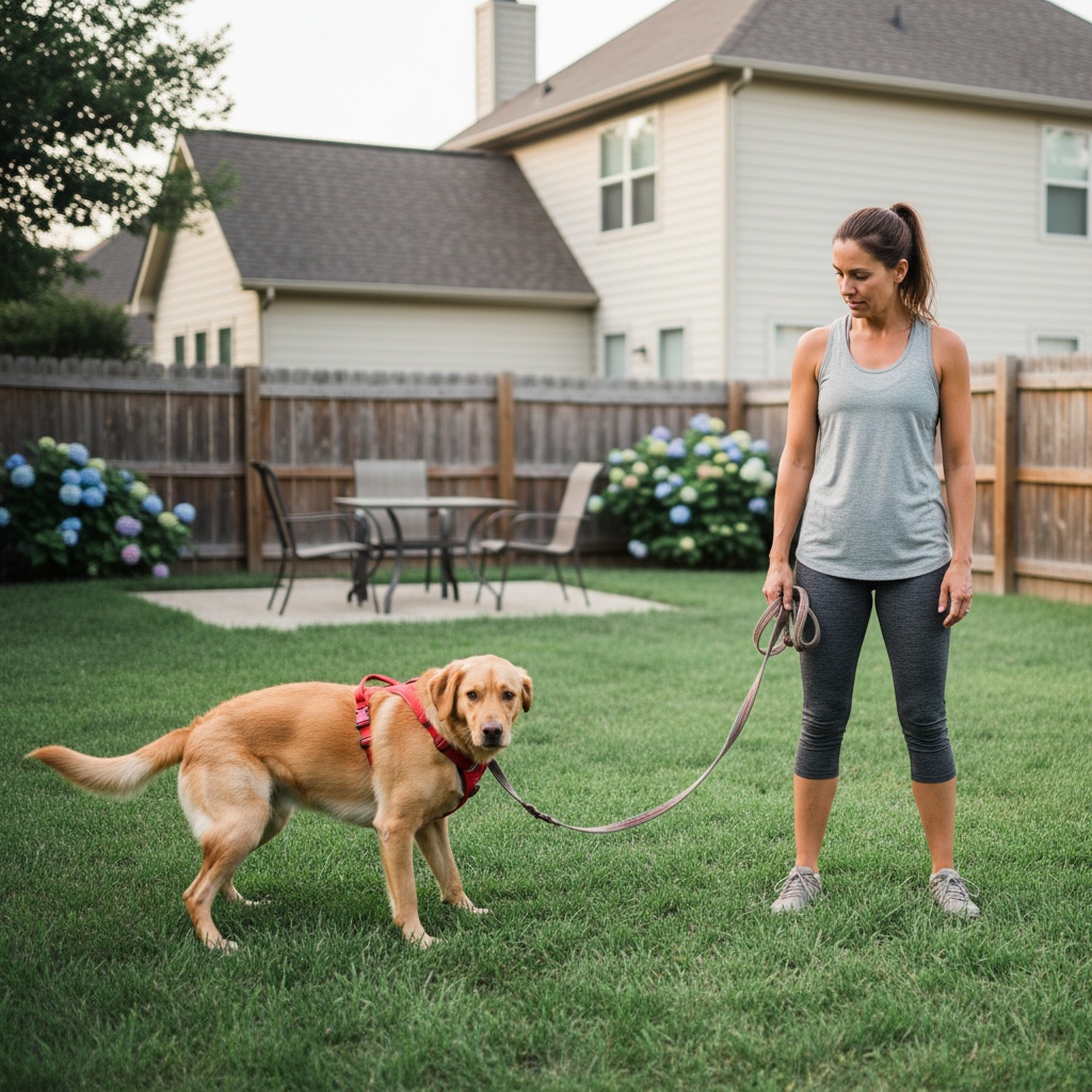 leash training a dog that pulls