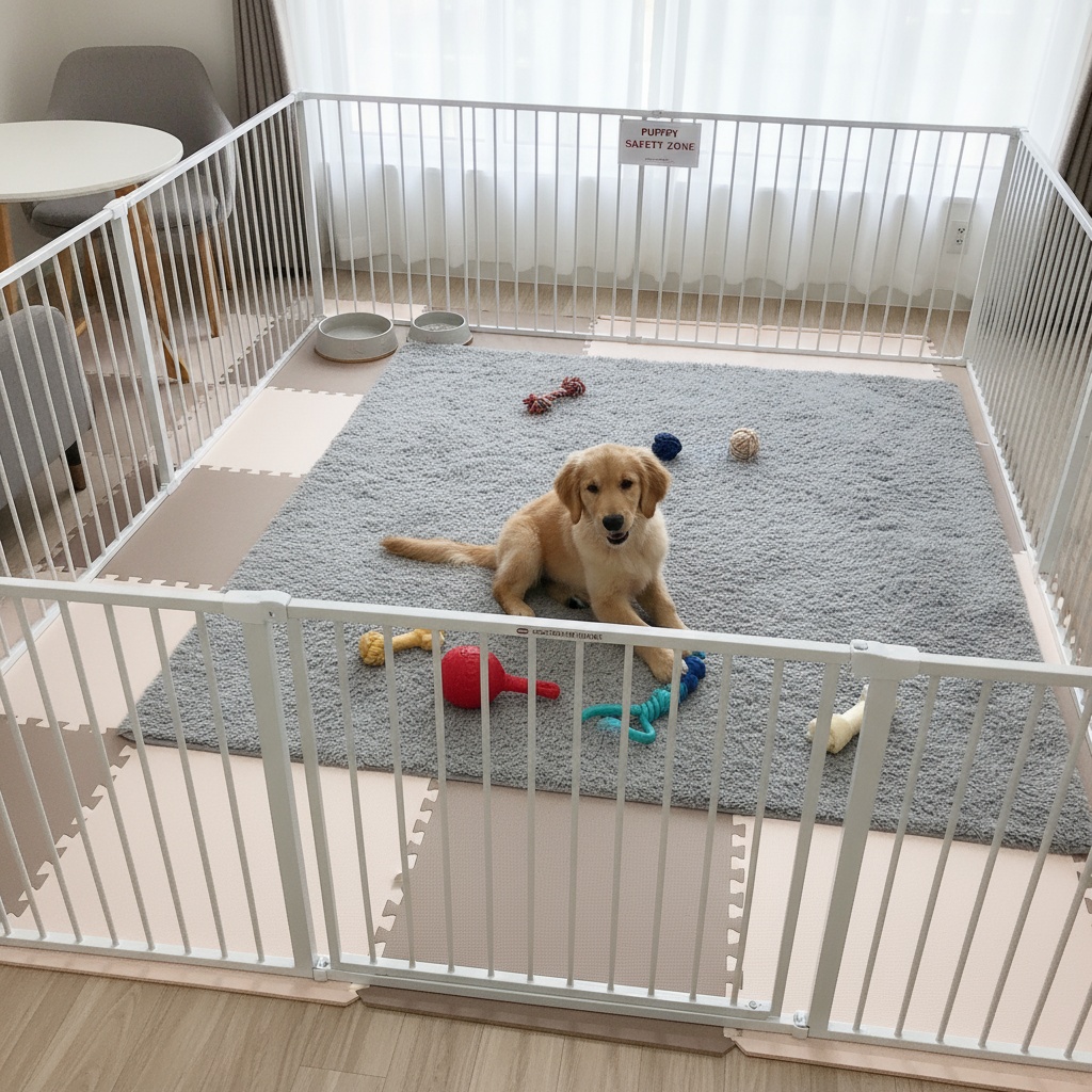 puppy biting everything