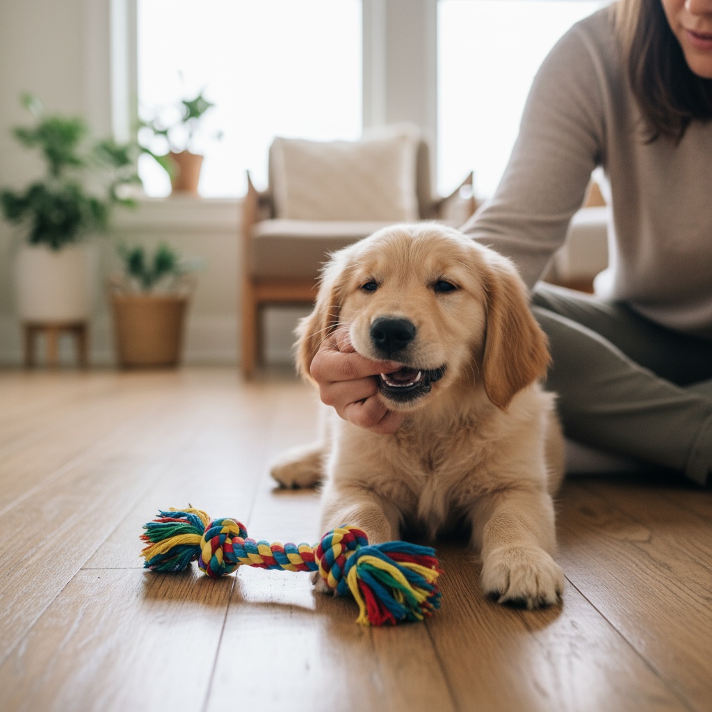 puppy training biting