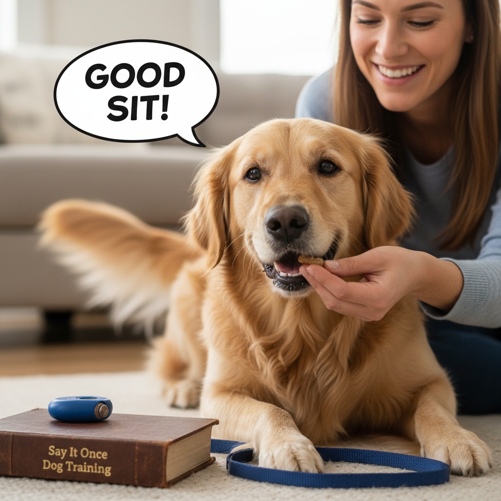 say it once dog training