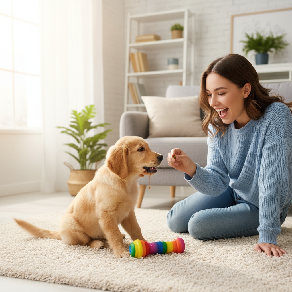 train puppy to not bite