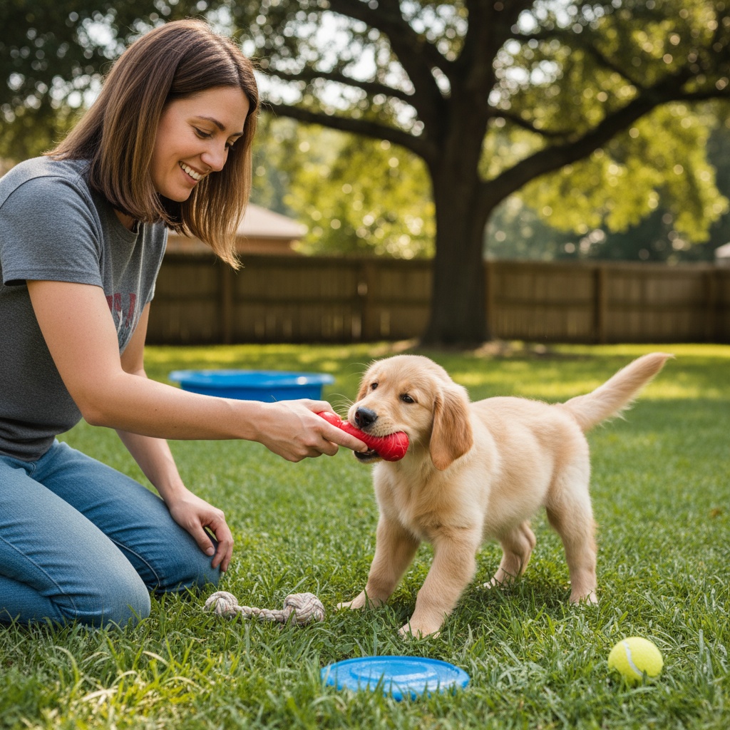 training a puppy not to bite