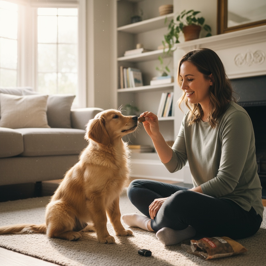 training a puppy not to bite