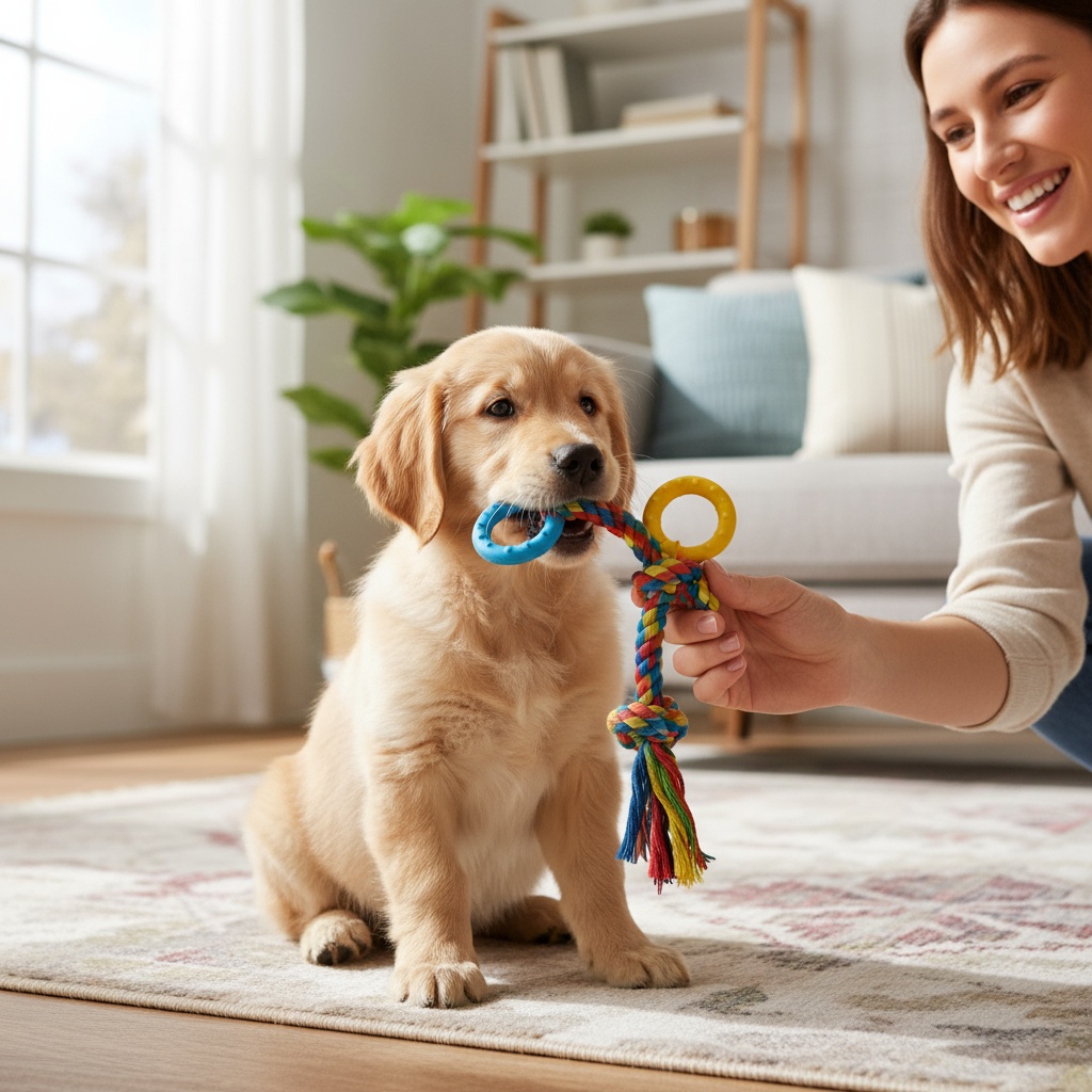 training puppy not to bite
