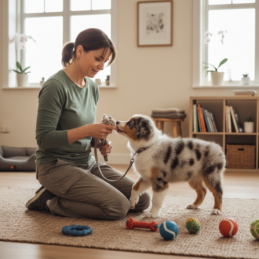 when do puppies stop biting