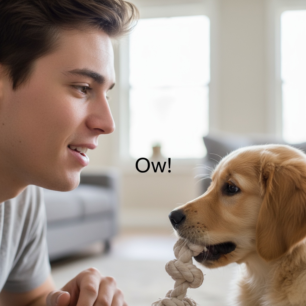 how to break a puppy from biting