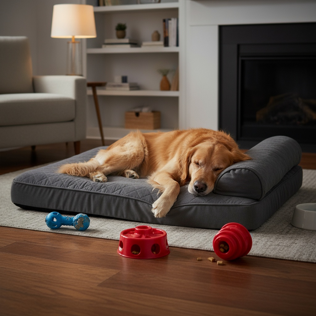 how to get a dog to stop barking at night