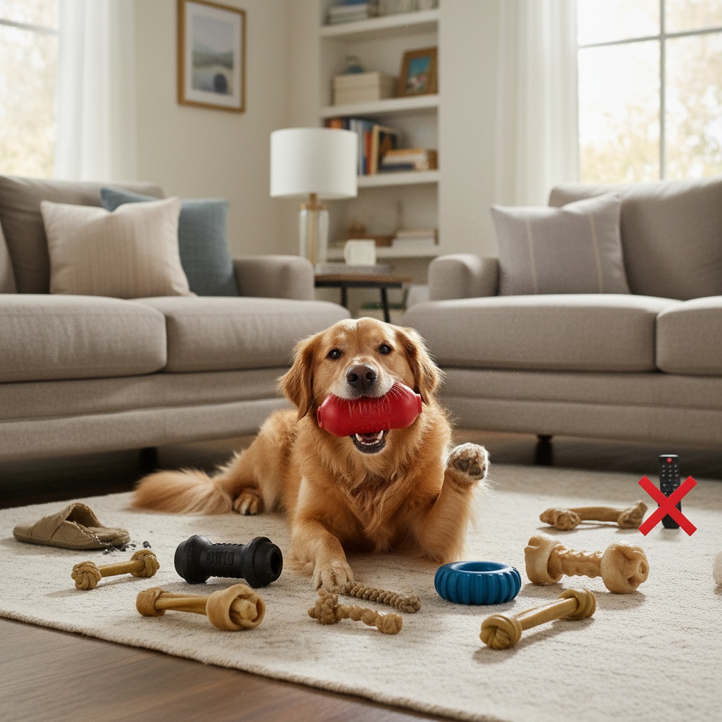 how to keep a dog from chewing