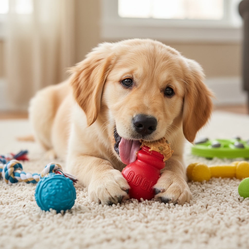 how to stop puppy from chewing