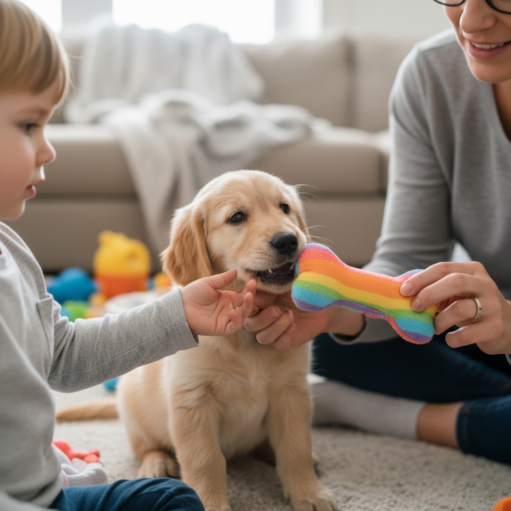 how to teach a puppy not to bite