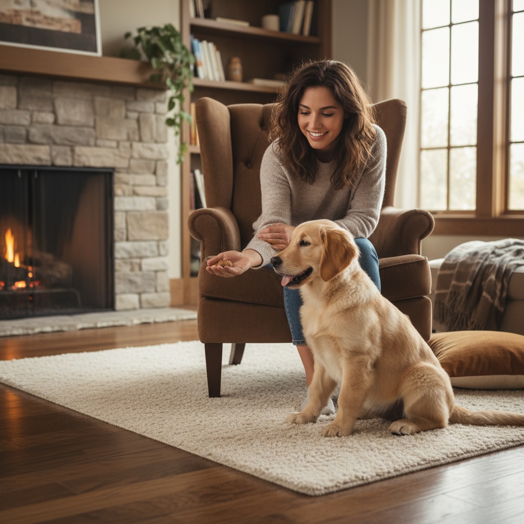 how to train a puppy not to bark