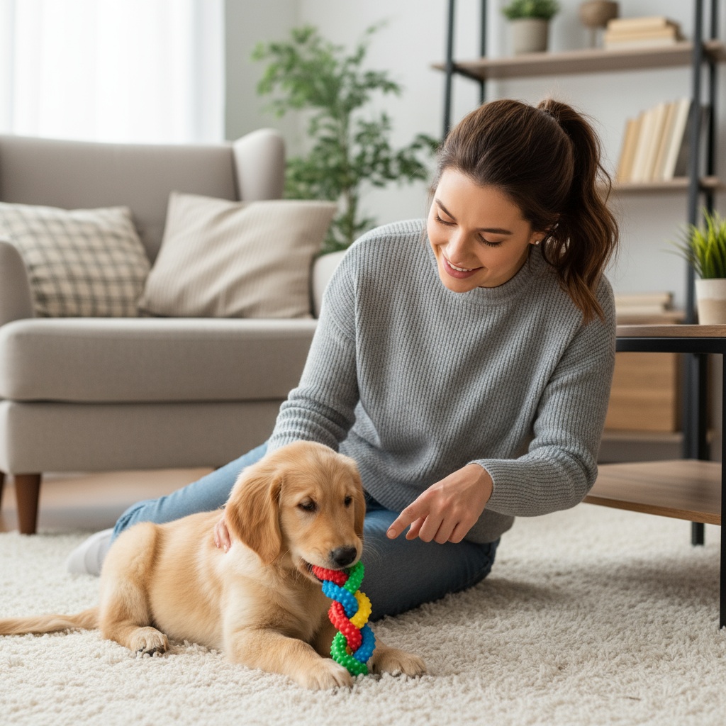 how to train a puppy to not bite