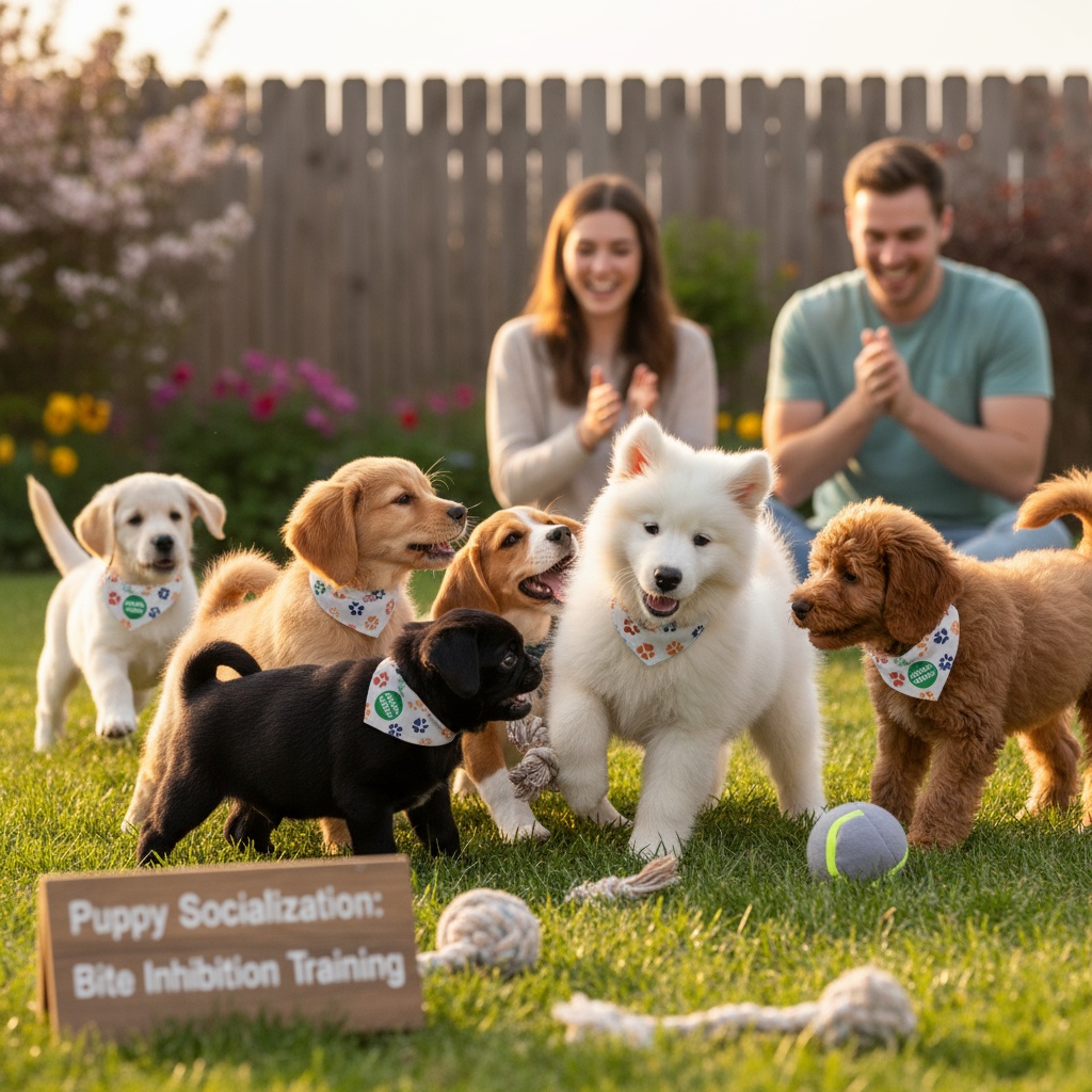 how to train puppy not to bite