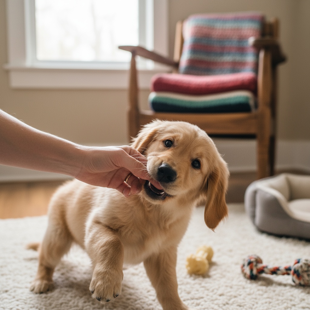 my puppy keeps biting