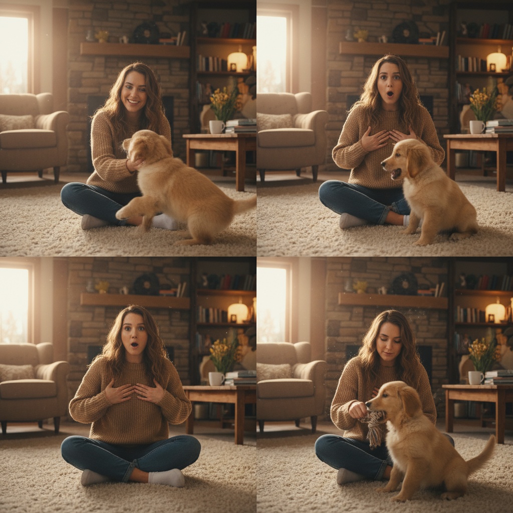 teach dog not to bite