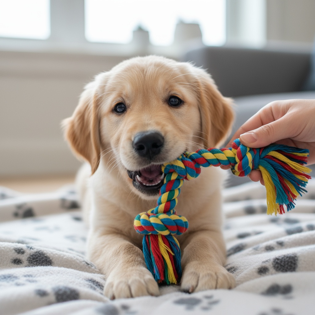 training a dog not to bite